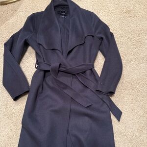 Tahari Blue Coat, Size Large